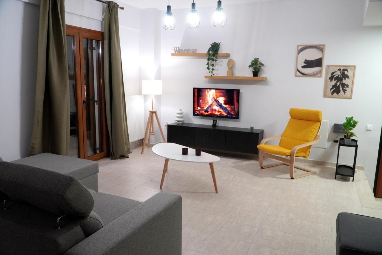 Modern Apartment In Οld Τown Thessaloniki Exterior foto